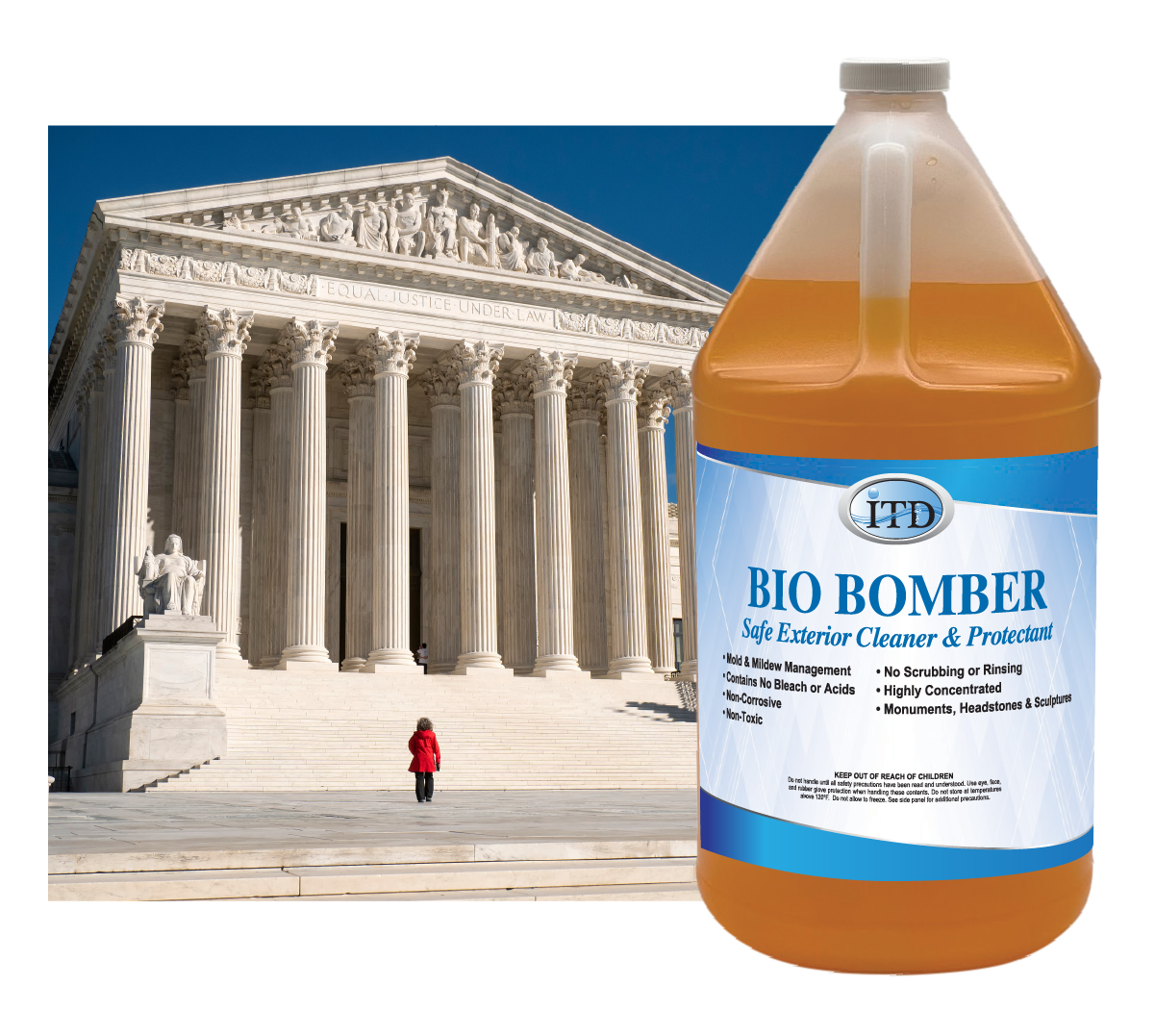 Bio Bomber - Safe Exterior Cleaner - Industrial Cleaners Direct