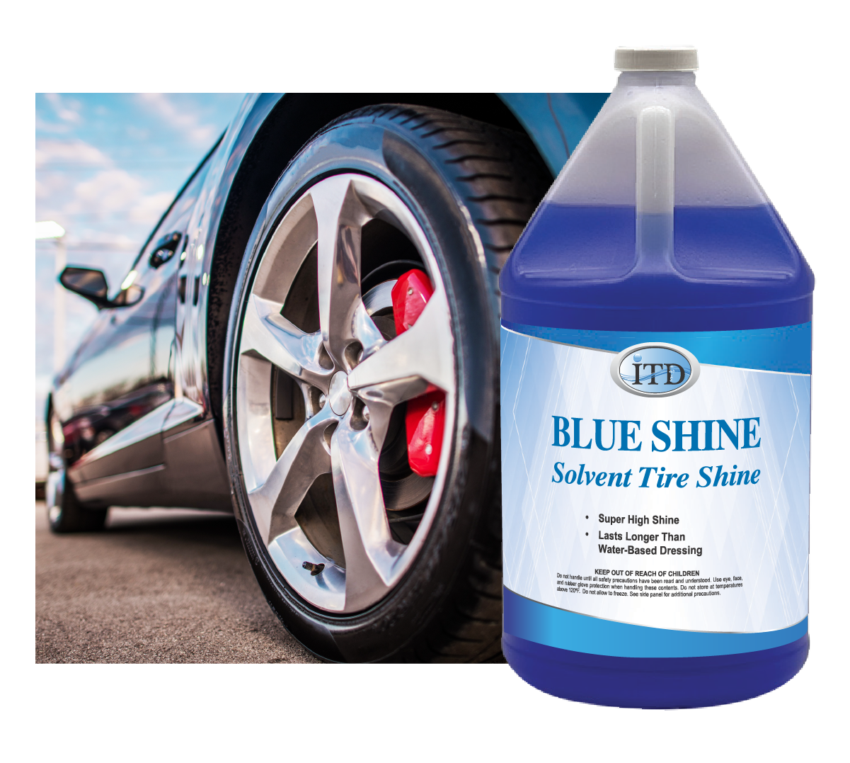 Blue Shine – Tire Shine - Industrial Cleaners Direct