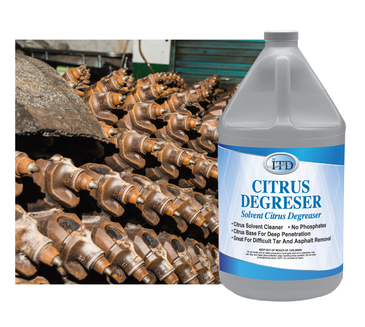 Citrus Degreaser – Natural Solvent Degreaser - Industrial Cleaners Direct