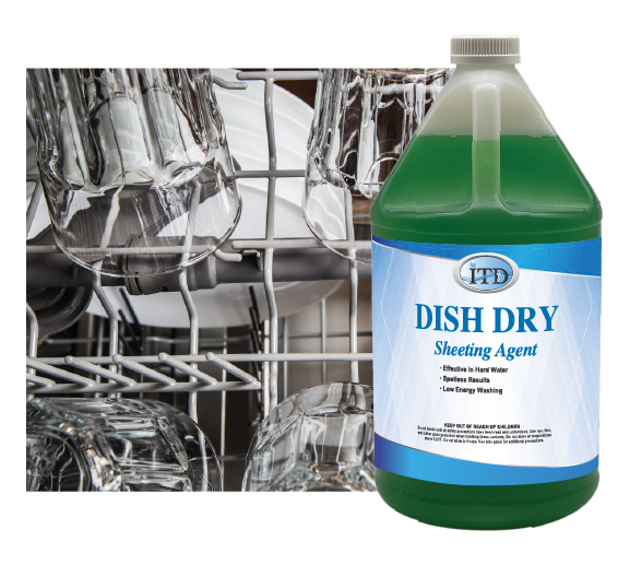 Dish Dry – Commercial Rinse Aid - Industrial Cleaners Direct