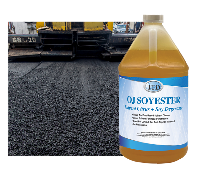 OJ Soyester – Premium Asphalt & Tar Remover - Industrial Cleaners Direct