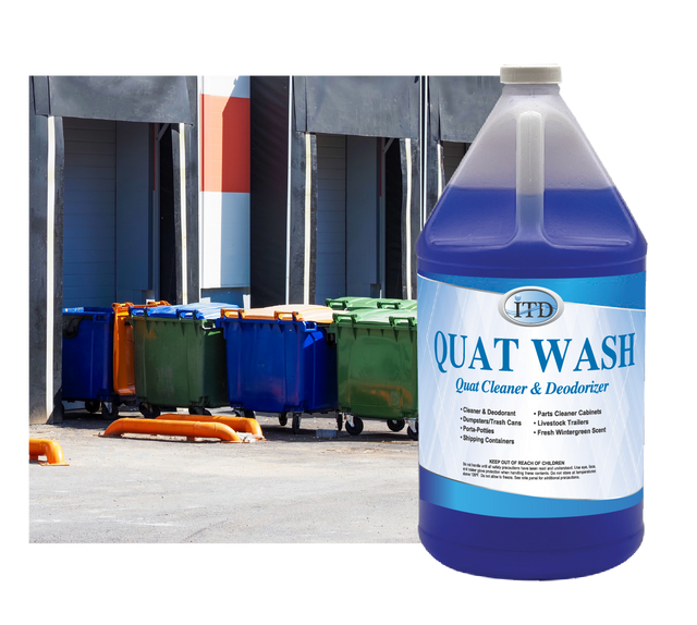 Quat Wash – Cleaner & Deodorizer - Industrial Cleaners Direct