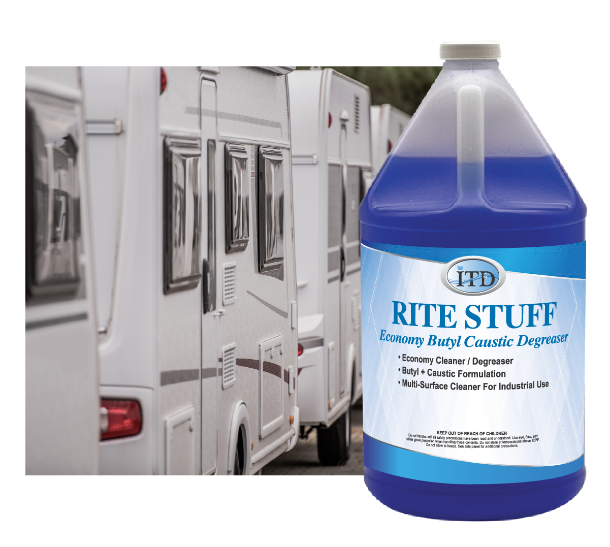 Rite Stuff – Economy Heavy Duty Cleaner + Degreaser - Industrial Cleaners Direct