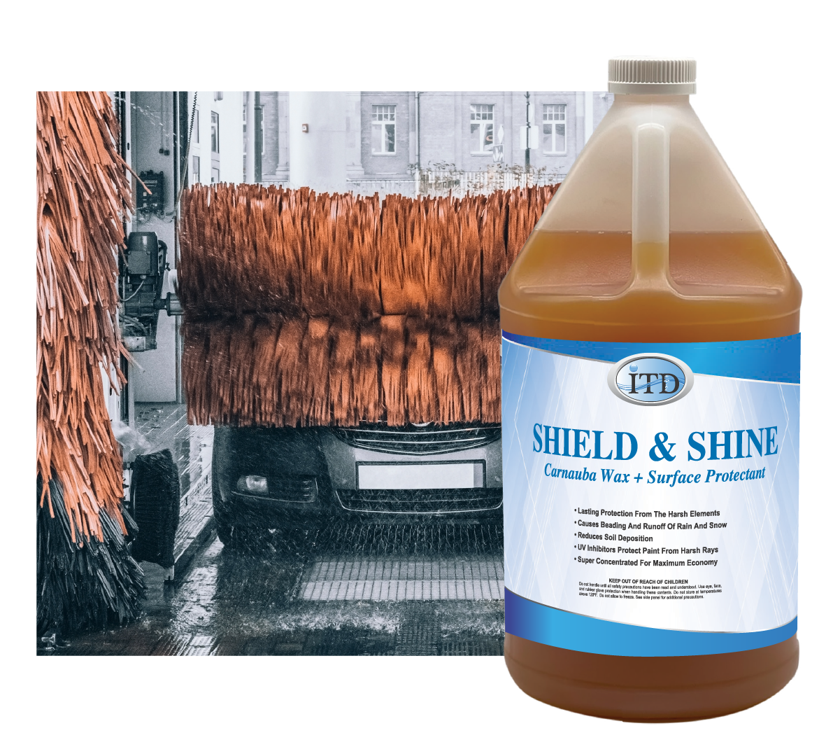 Shield & Shine – Spray Wax & Detailer - Industrial Cleaners Direct