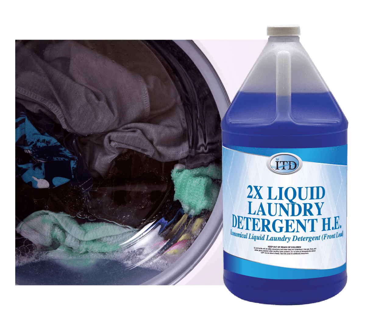 2X Liquid Laundry Detergent H.E.