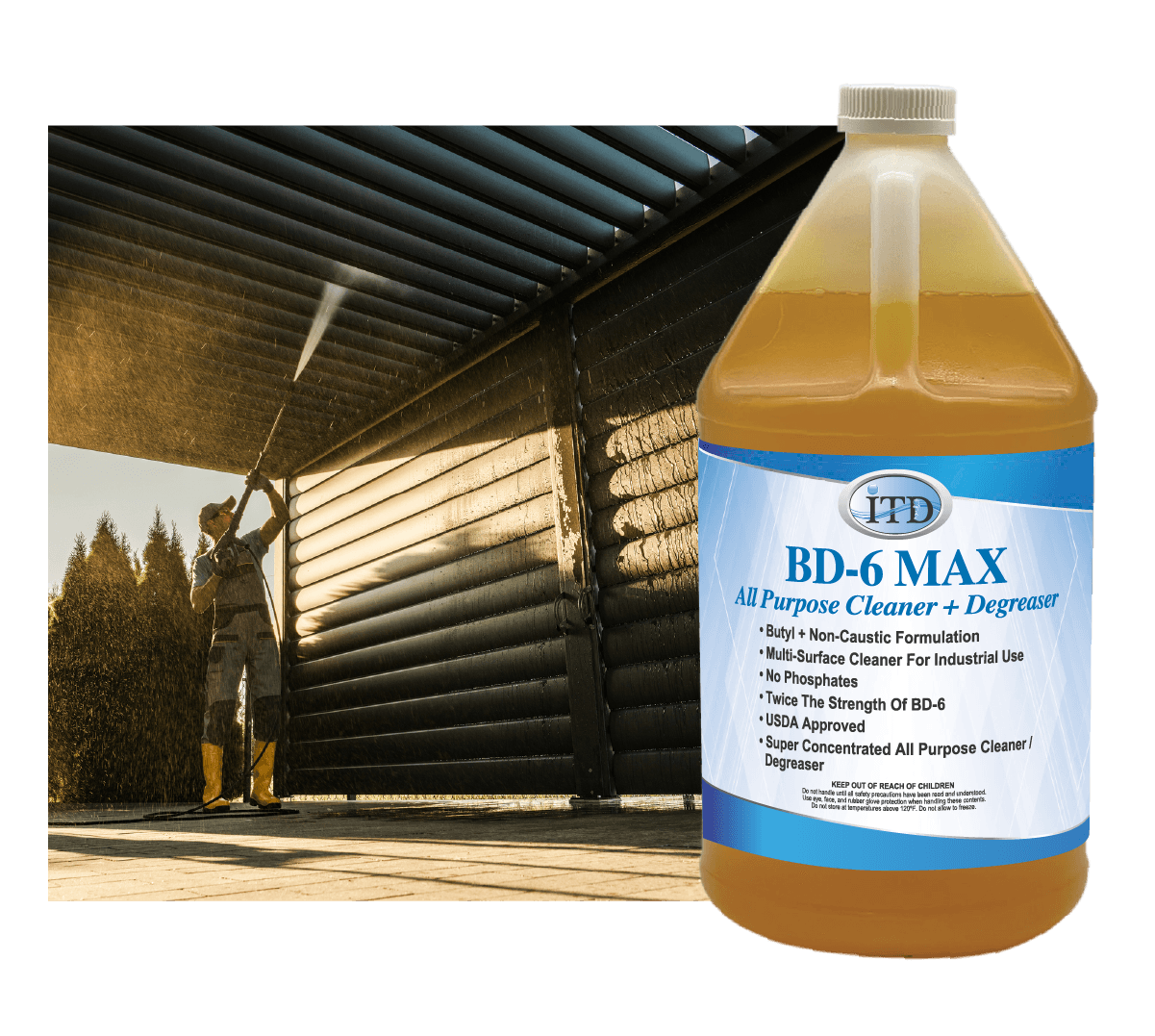 BD-6 MAX – All Purpose Cleaner & Degreaser