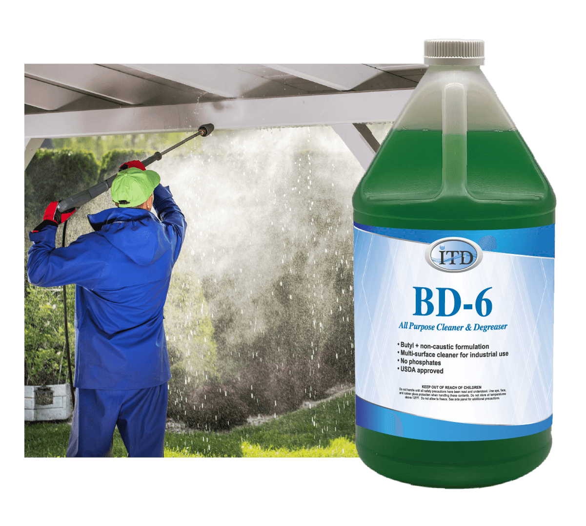 BD-6 – All Purpose Cleaner & Degreaser