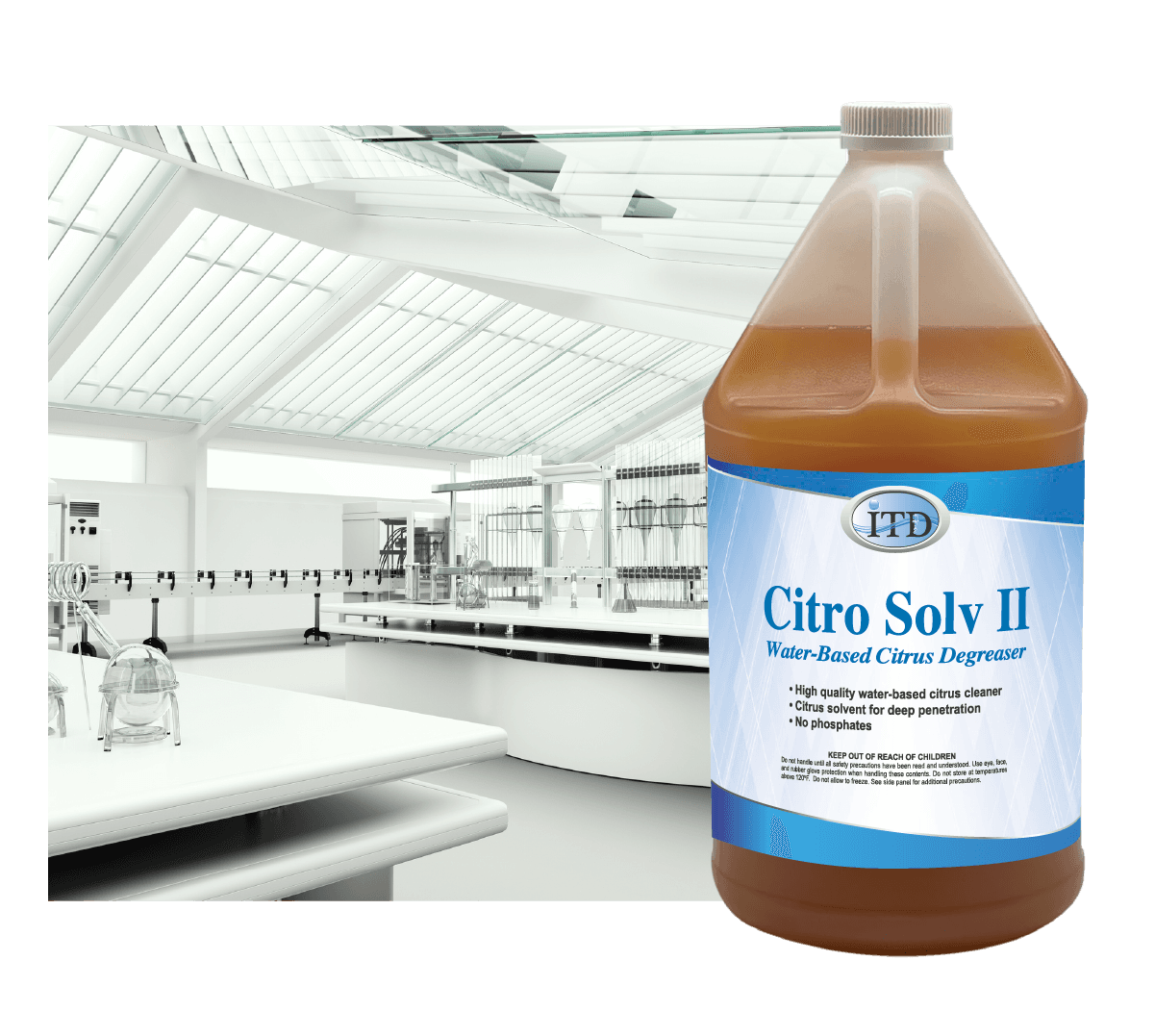 Citro Solv II – Water-Based Citrus Degreaser