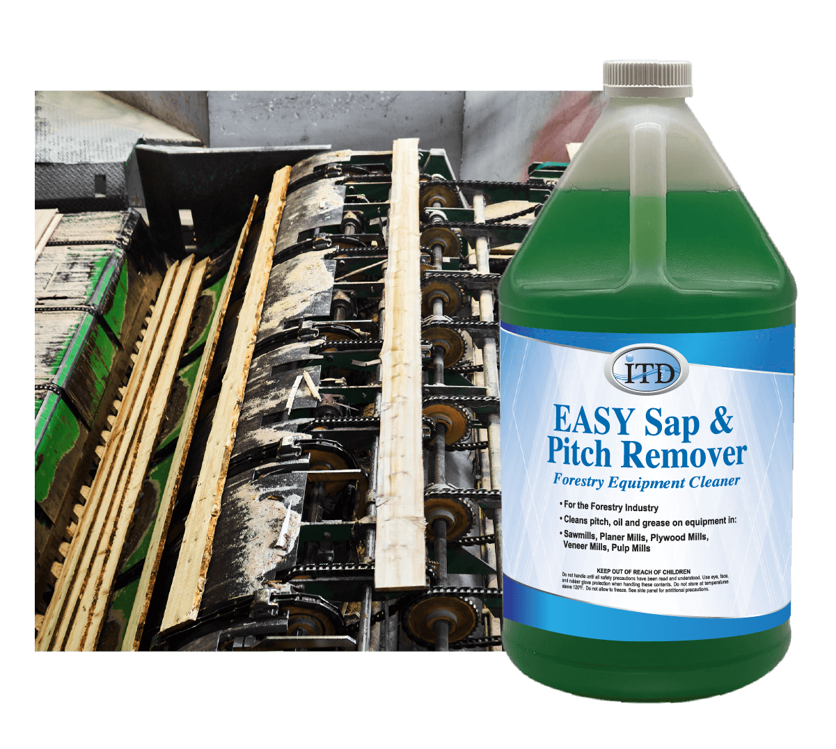 EASY Sap & Pitch Remover – Forestry Equipment Cleaner