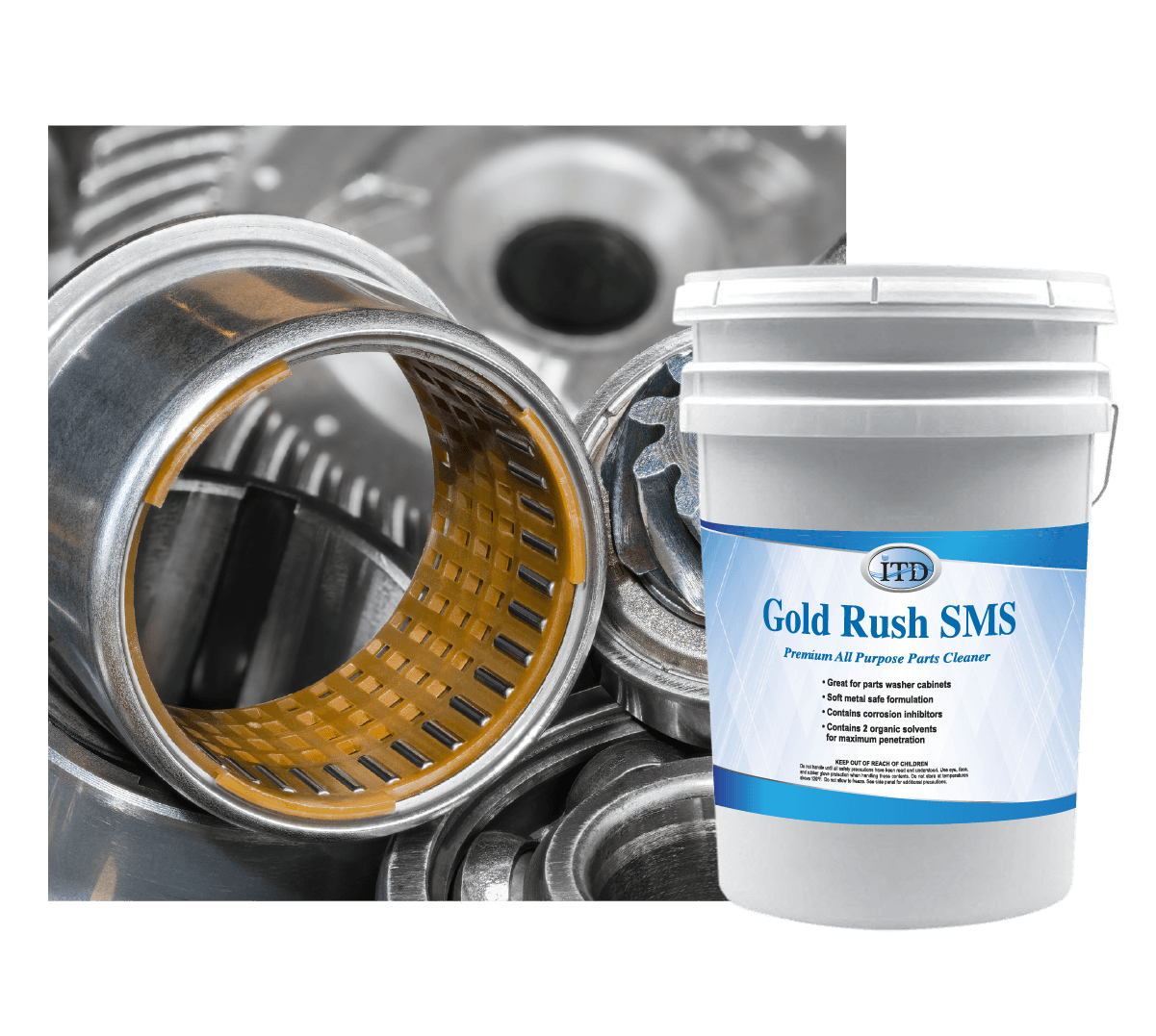Gold Rush SMS – Soft Metal Safe Parts Washer Detergent
