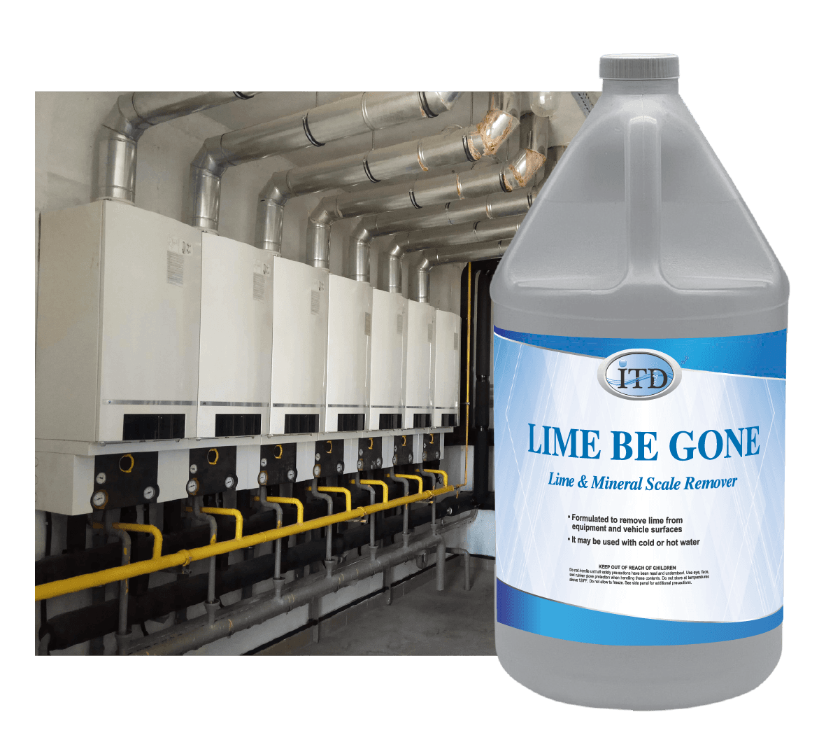 Lime-B-Gone – Removes Lime from Equipment