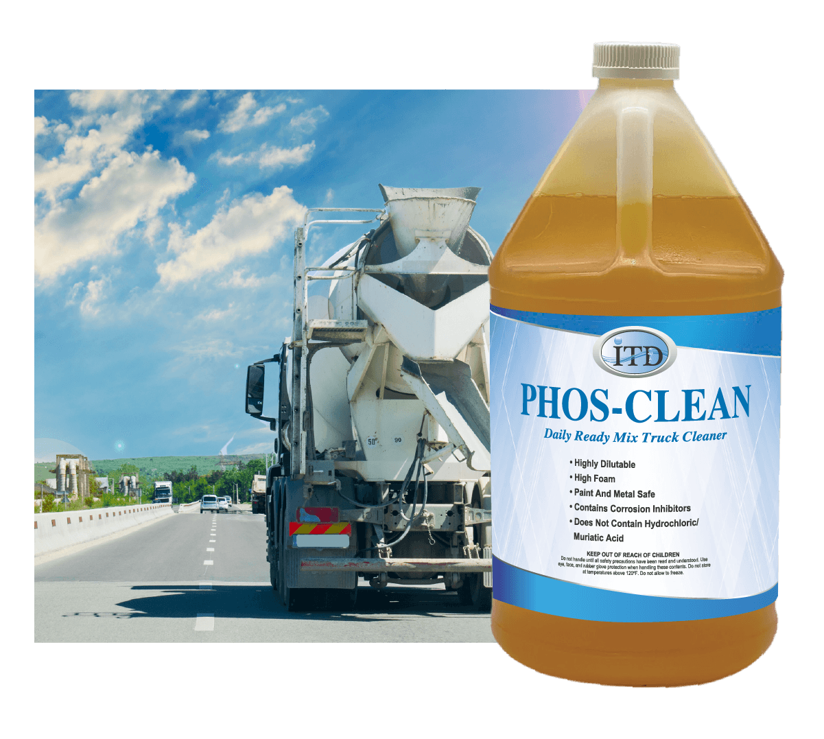 Phos-Clean – Concrete Truck Wash