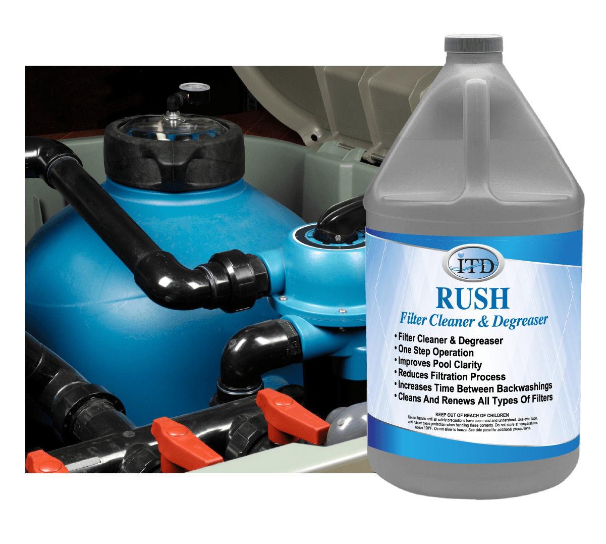 Rush – Filter Cleaner & Degreaser
