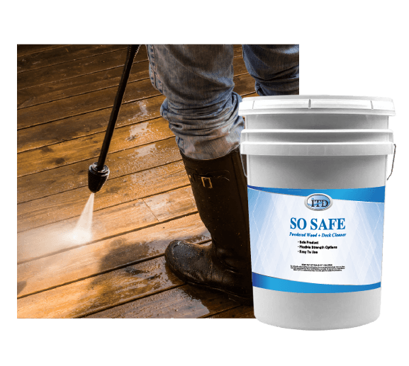 So Safe – Powdered Wood + Deck Cleaner