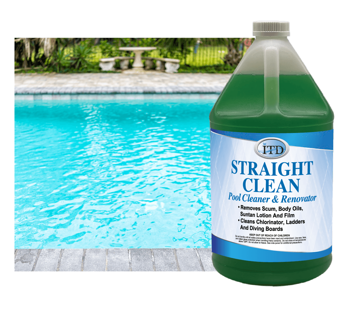 Straight Clean – Pool Scum Remover