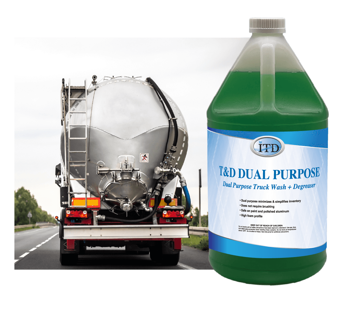 T&D Dual Purpose  – Truck Wash + Degreaser
