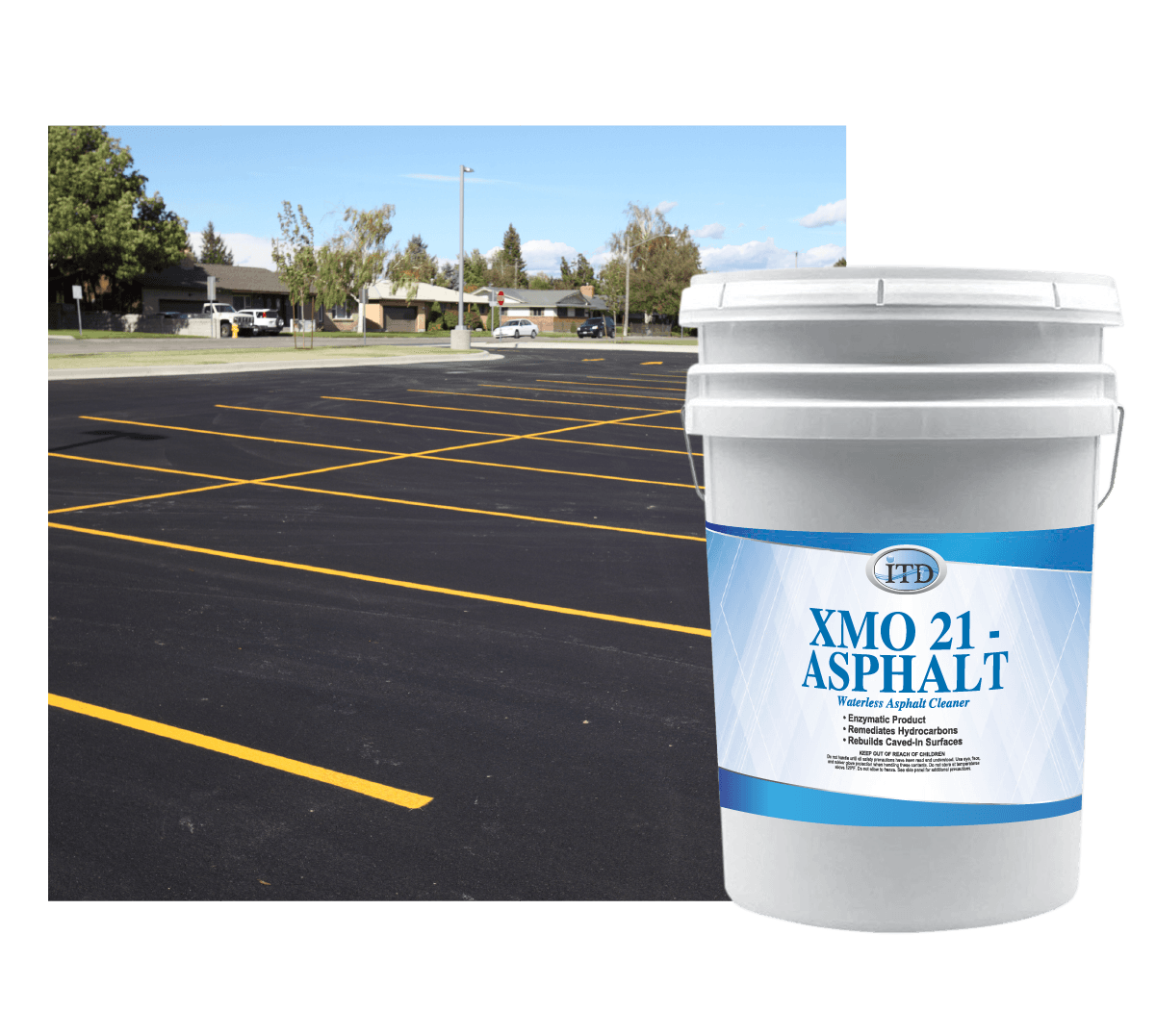 XMO 21 – Asphalt Cleaner & Hardener