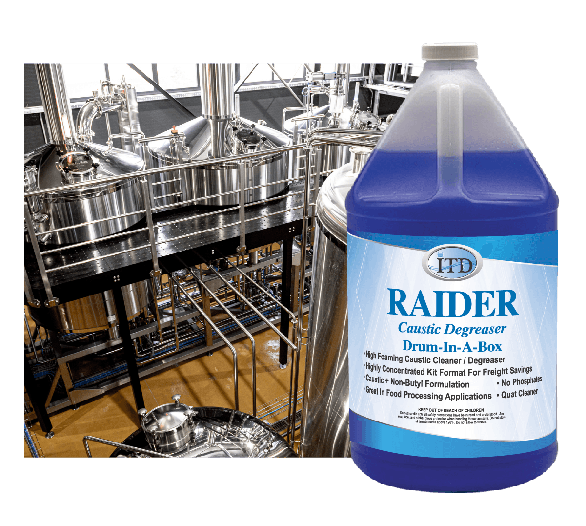 Raider – High Foam Cleaner & Degreaser