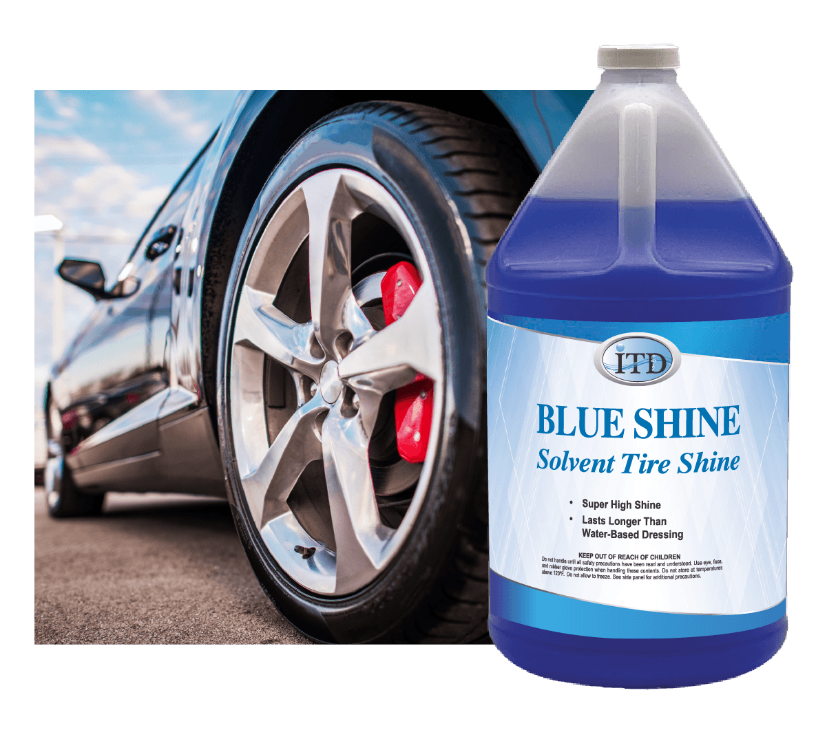 Blue Shine – Tire Shine