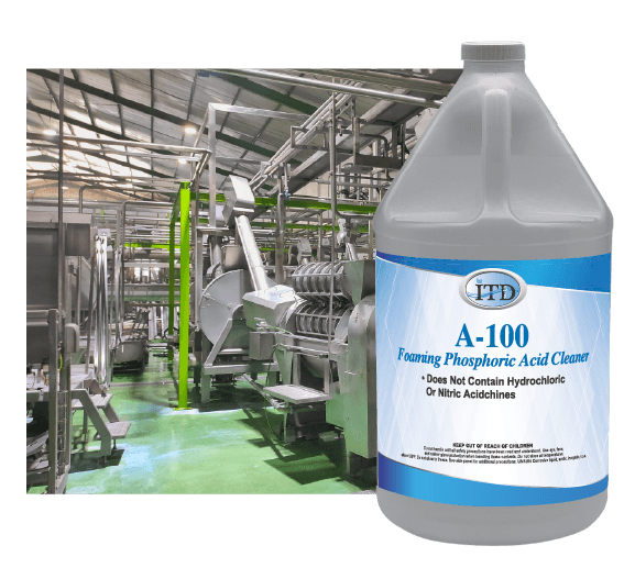 A-100 – Foaming Phosphoric Acid Cleaner