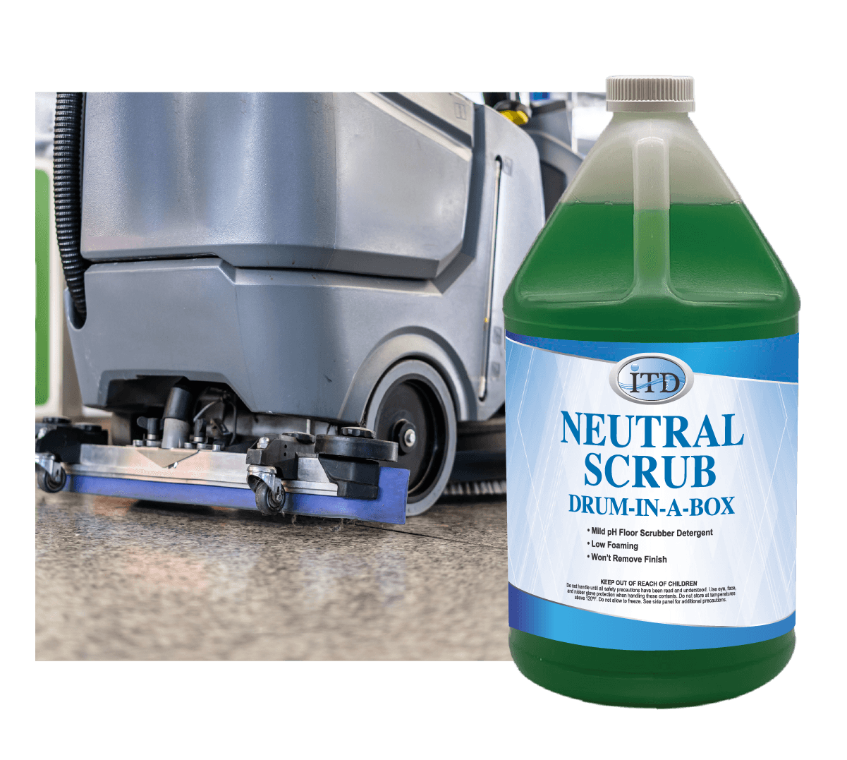 Neutral Scrub – Floor Scrubber Detergent