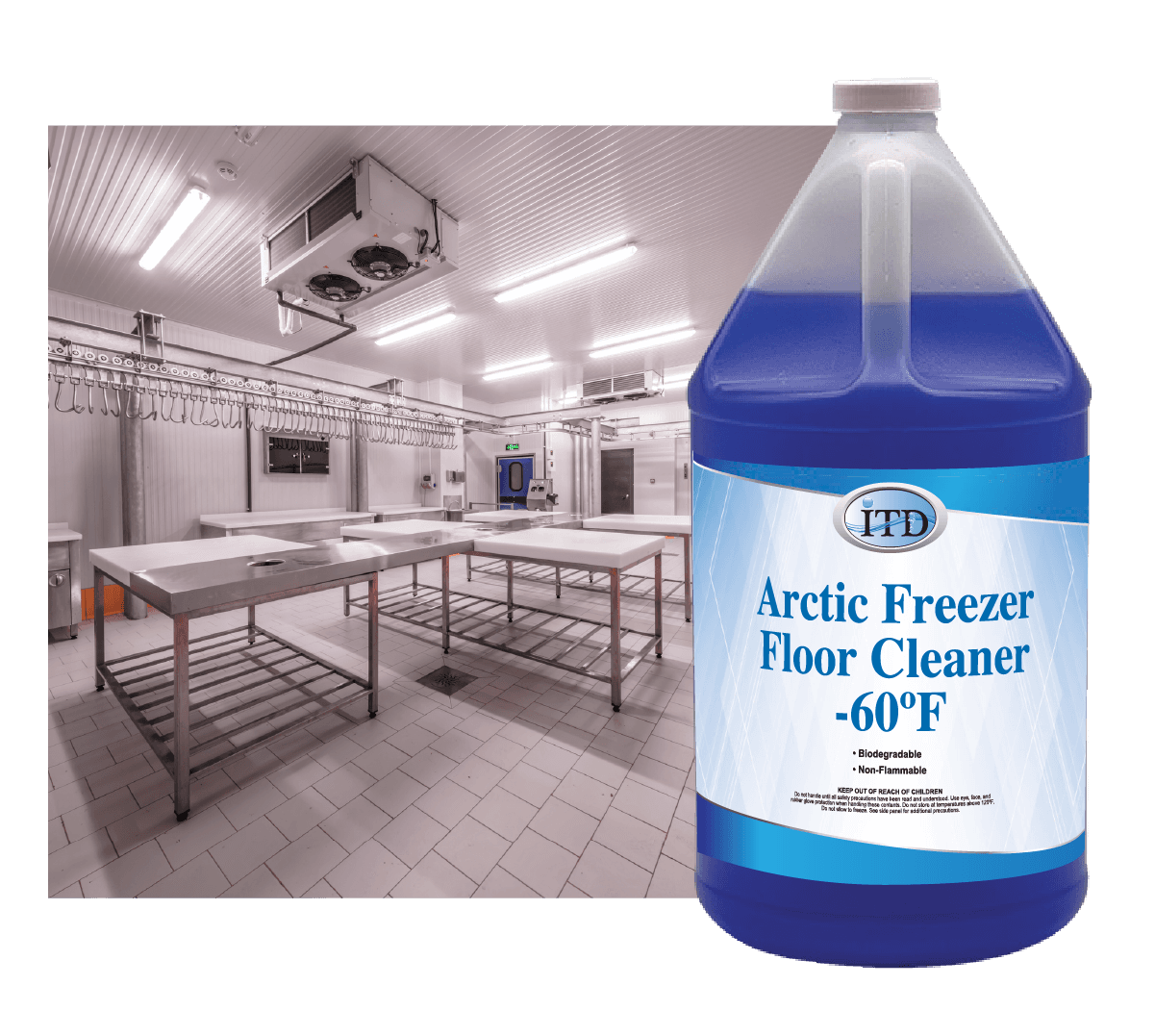 Arctic Freezer Floor Cleaner -60°F