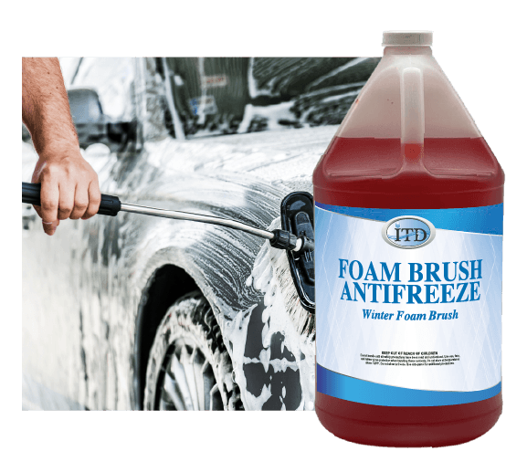 Foam Brush Antifreeze