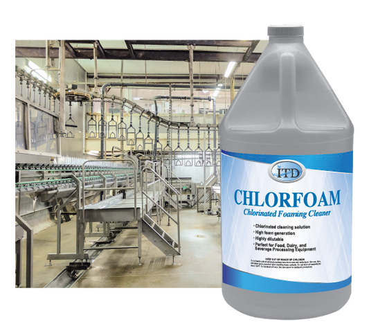 ChlorFoam – Chlorinated Foaming Cleaner - Industrial Cleaners Direct