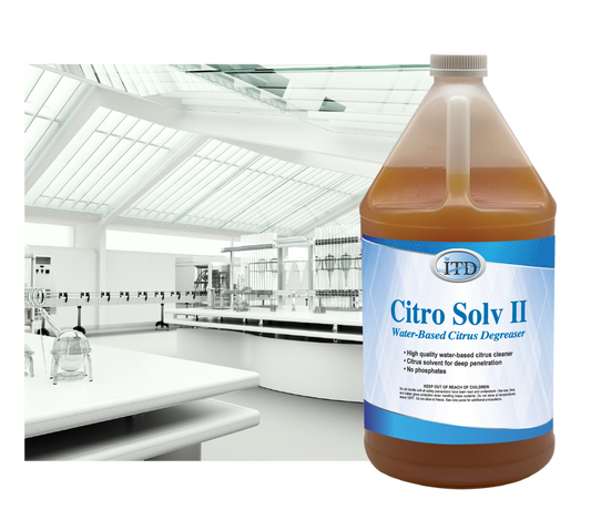 Citro Solv II – Water-Based Citrus Degreaser - Industrial Cleaners Direct
