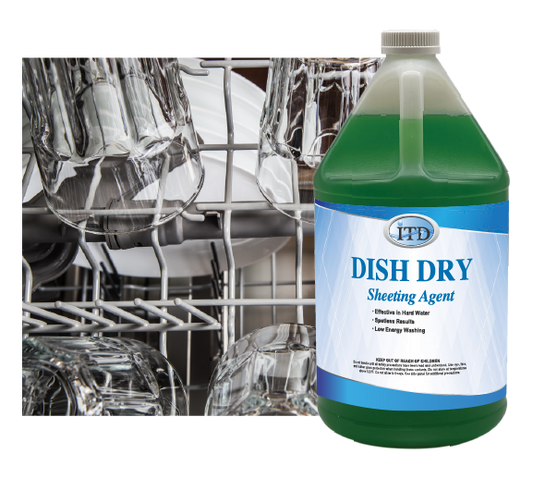Dish Dry – Commercial Rinse Aid - Industrial Cleaners Direct