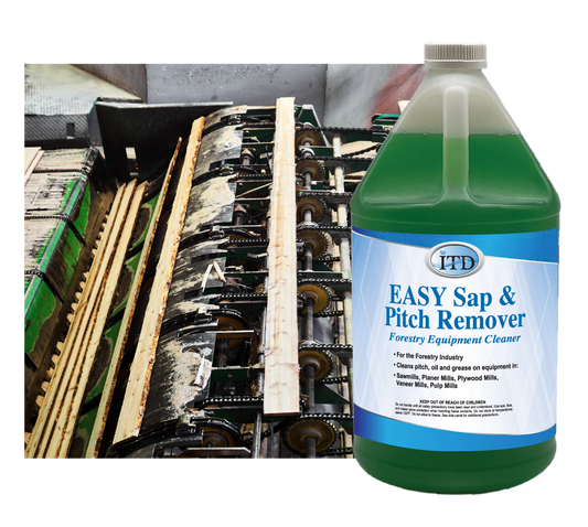 EASY Sap & Pitch Remover – Forestry Equipment Cleaner - Industrial Cleaners Direct