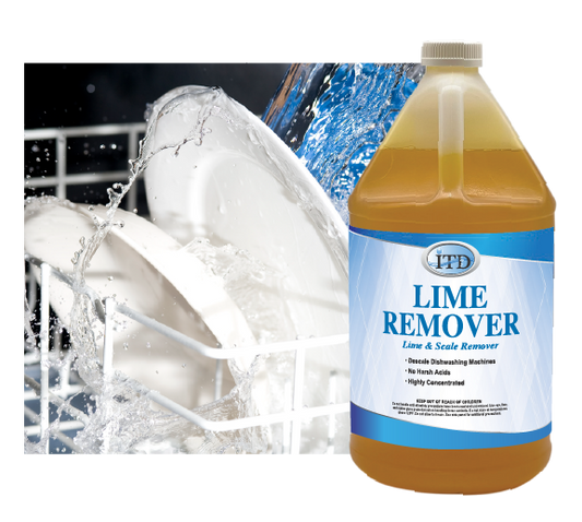 Lime Remover – Removes Hard Water Deposits & Lime Scale from Dish Machines - Industrial Cleaners Direct