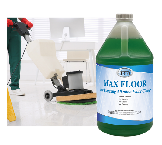 Max Floor – Heavy Duty Non-Caustic Floor Cleaner - Industrial Cleaners Direct