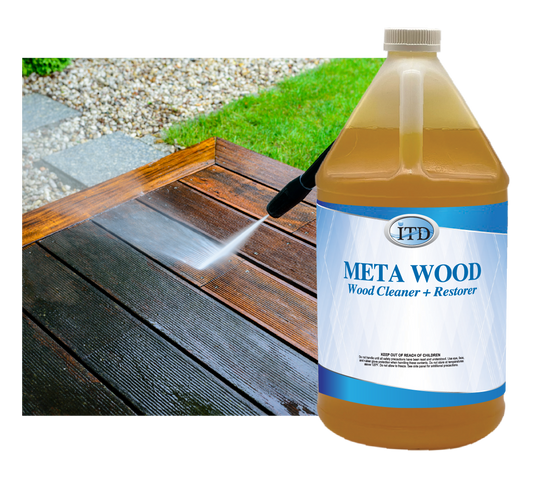 Meta Wood - Deck and Fence Cleaner - Industrial Cleaners Direct
