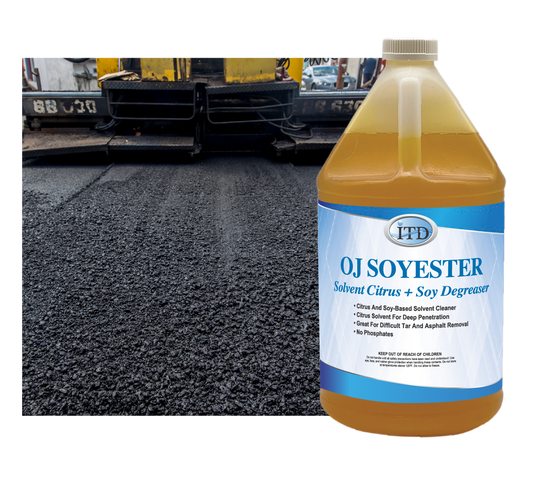 OJ Soyester – Premium Asphalt & Tar Remover - Industrial Cleaners Direct