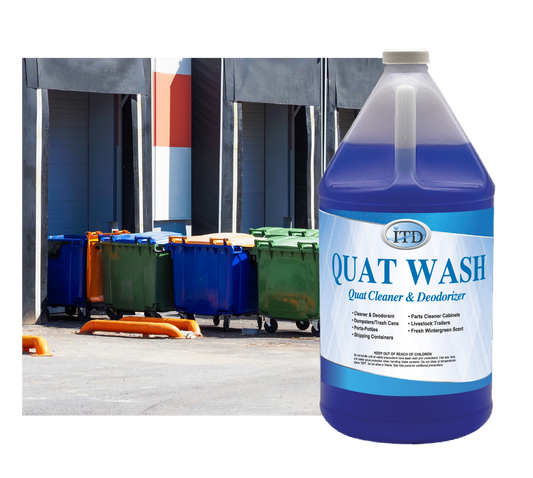 Quat Wash – Cleaner & Deodorizer - Industrial Cleaners Direct