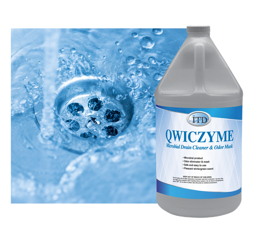 QwicZyme – Enzymatic Drain Cleaner - Industrial Cleaners Direct