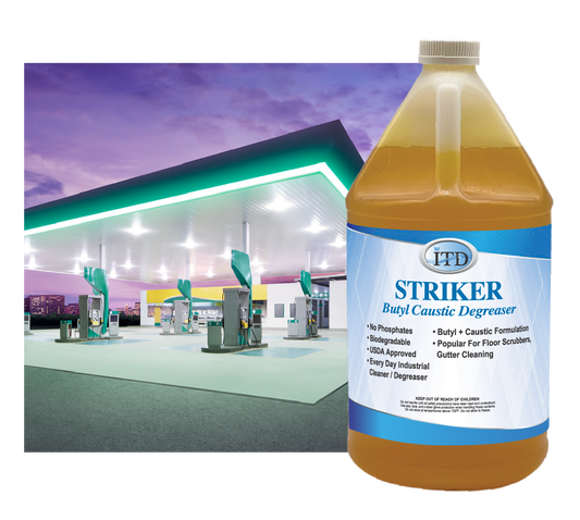 Striker – Heavy Duty Degreaser & Cleaner - Industrial Cleaners Direct