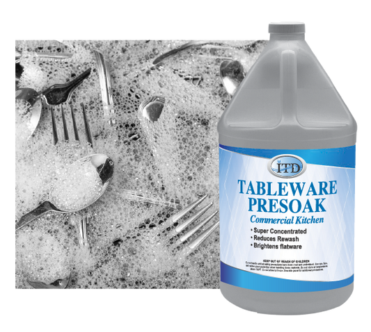 Tableware Presoak – Soften Food Soils - Industrial Cleaners Direct